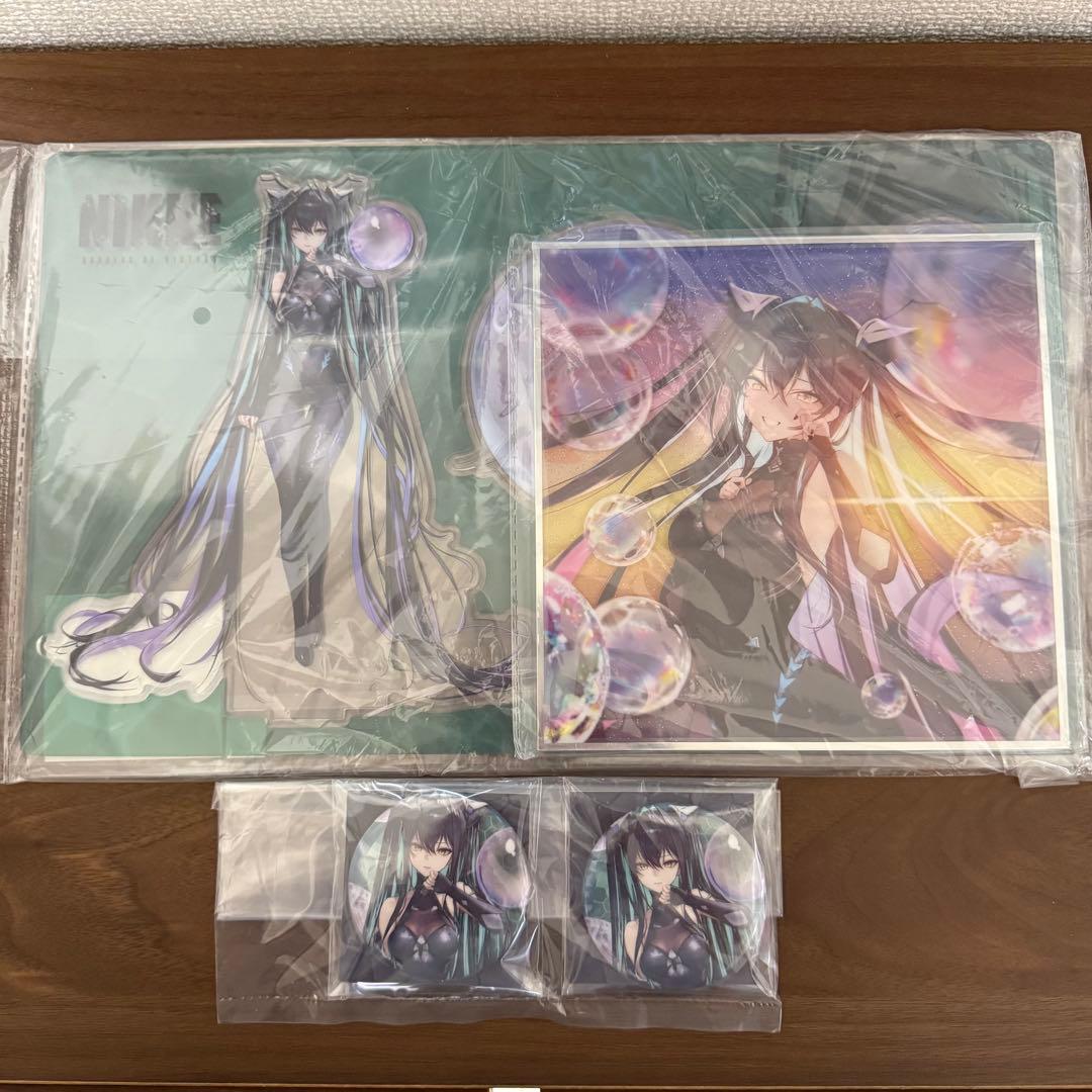 NIKKE リトルマーメイド コミケ C106 アクリルスタンド 色紙 缶バッジ