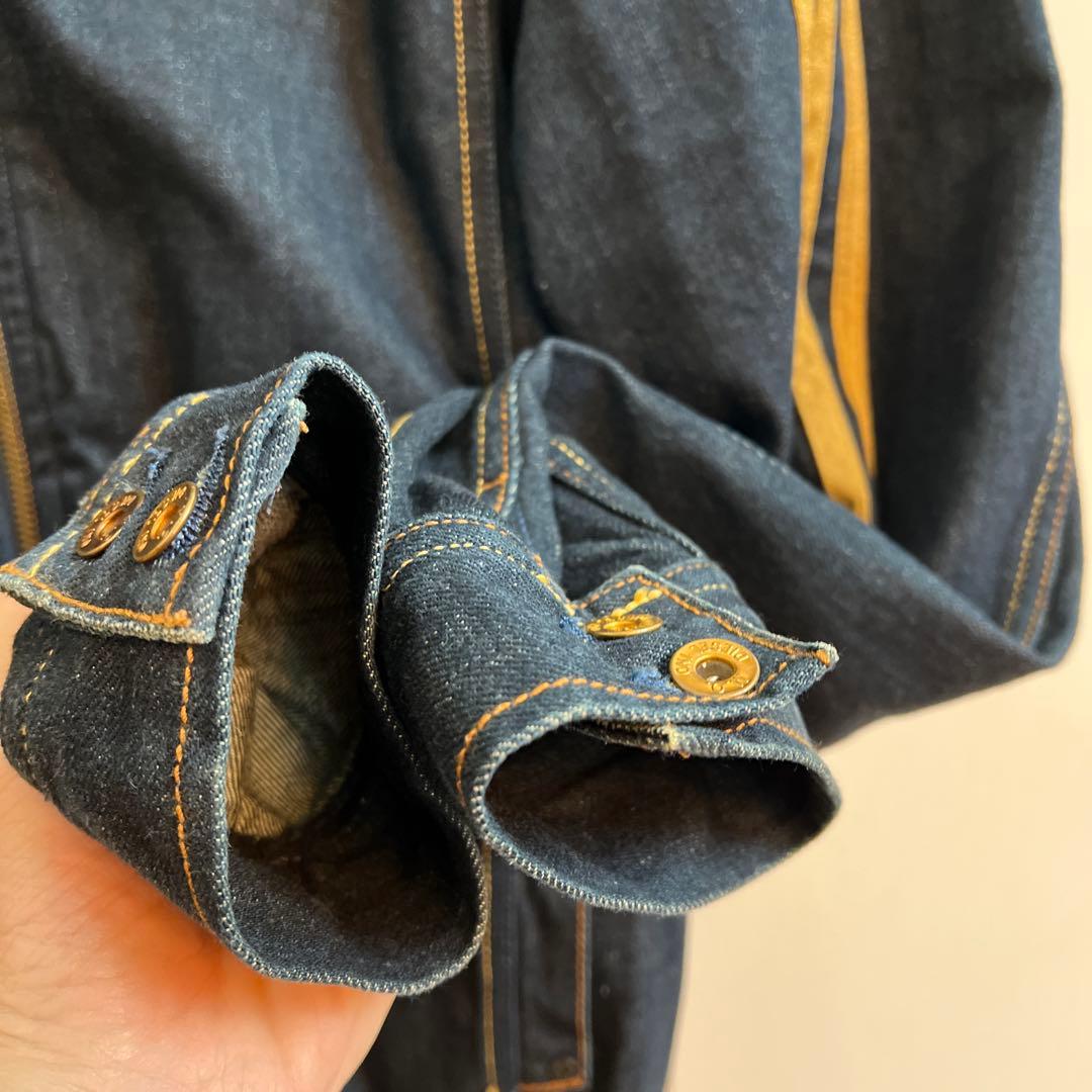 【美品】ディーゼル×アディダス 限定コラボ デニムジャケット（S）