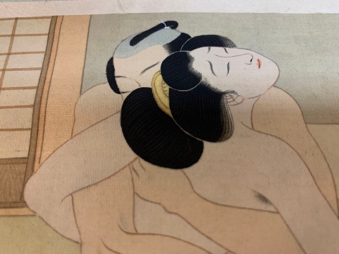 肉筆春宵畫帖 全10圖 浮世絵 明治期 肉筆 美人画 春画 ukiyoe 艶本