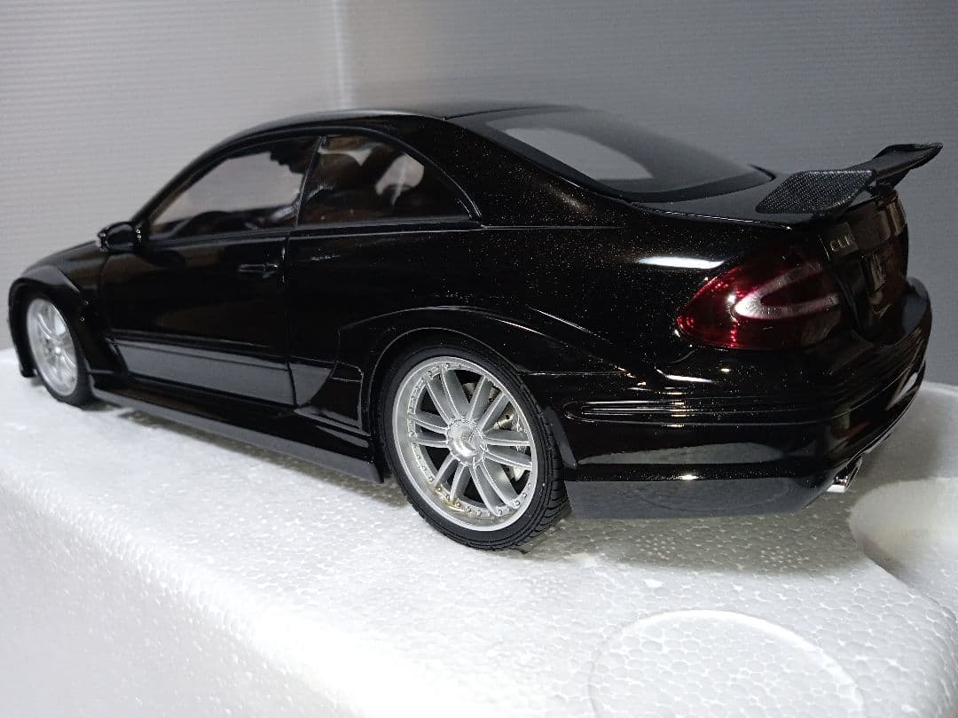 京商 1/18 メルセデスベンツ CLK DTM AMG 黒 クーペ ミニカー