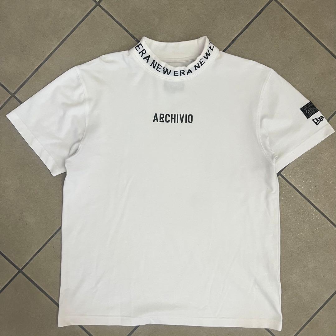 ARCHIVIO アルチビオ ニューエラ モックネック　シャツ　メンズ　ゴルフ