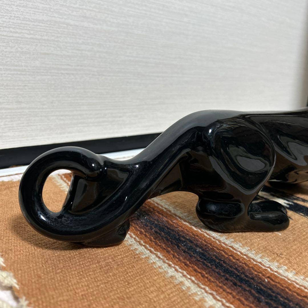 ミッドセンチュリー　ビンテージブラックパンサー　50s