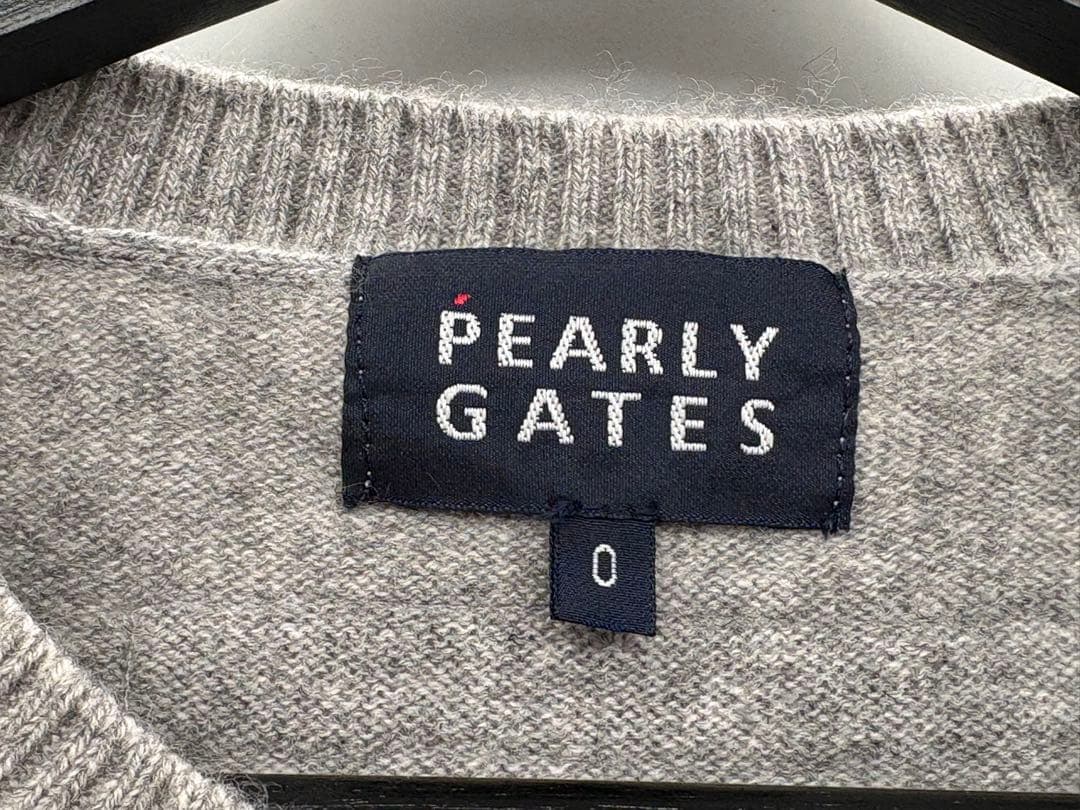 PEARLY GATES パーリーゲイツ クルーネック ニット セーター