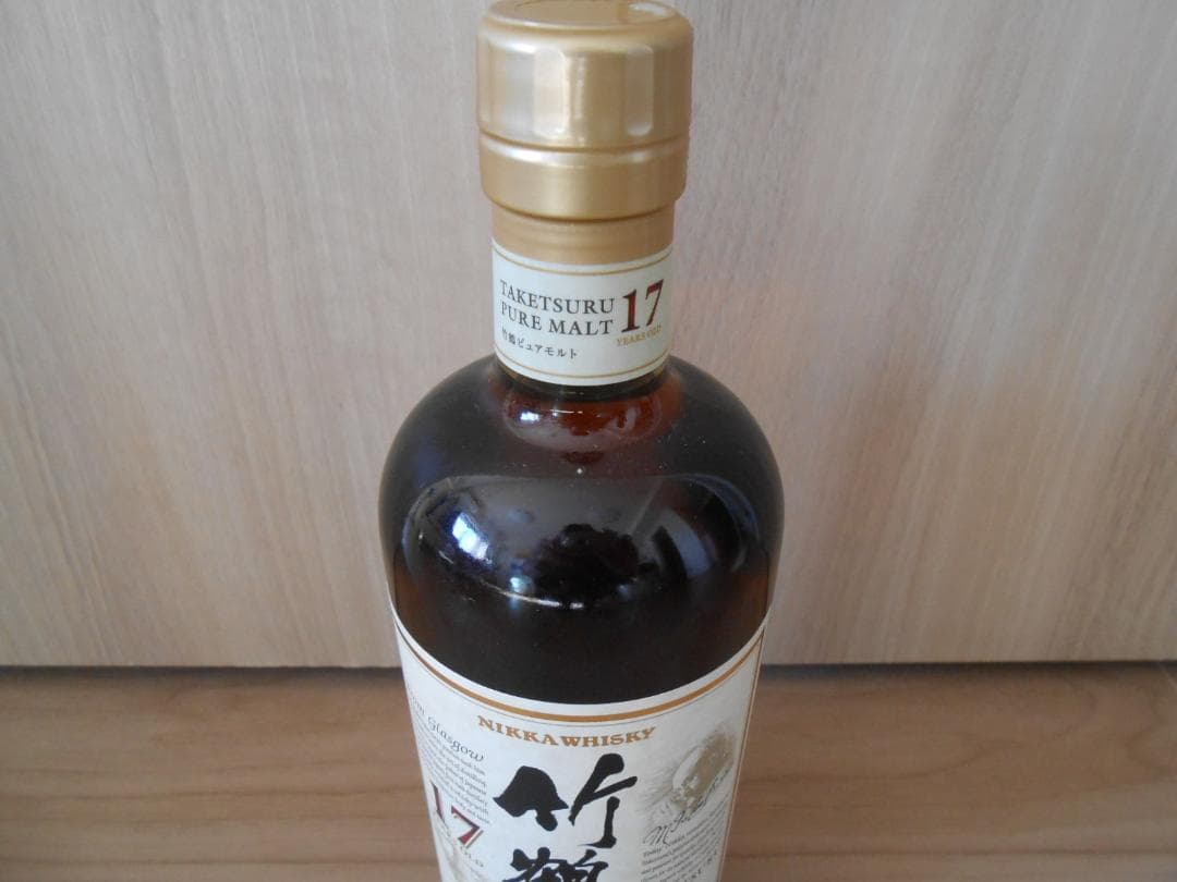 【未開封】竹鶴　17年　ピュアモルト　700ml　43％　ニッカウヰスキー