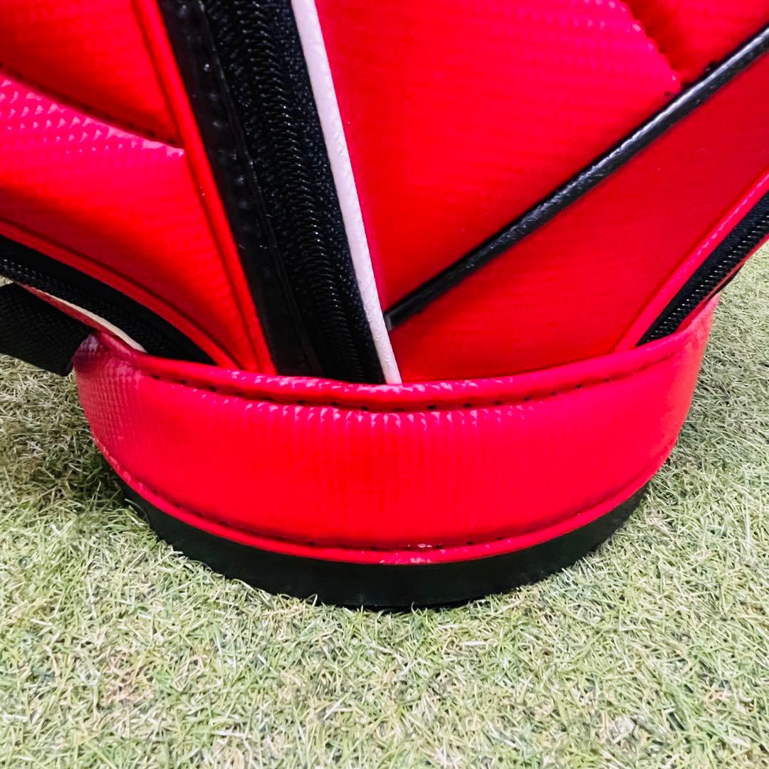 Puma 赤 キャディバッグ ゴルフ プーマ