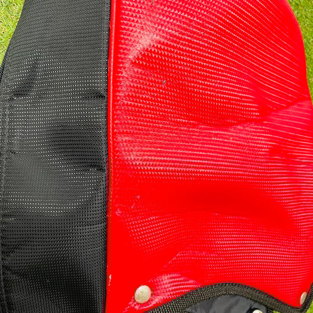 Puma 赤 キャディバッグ ゴルフ プーマ