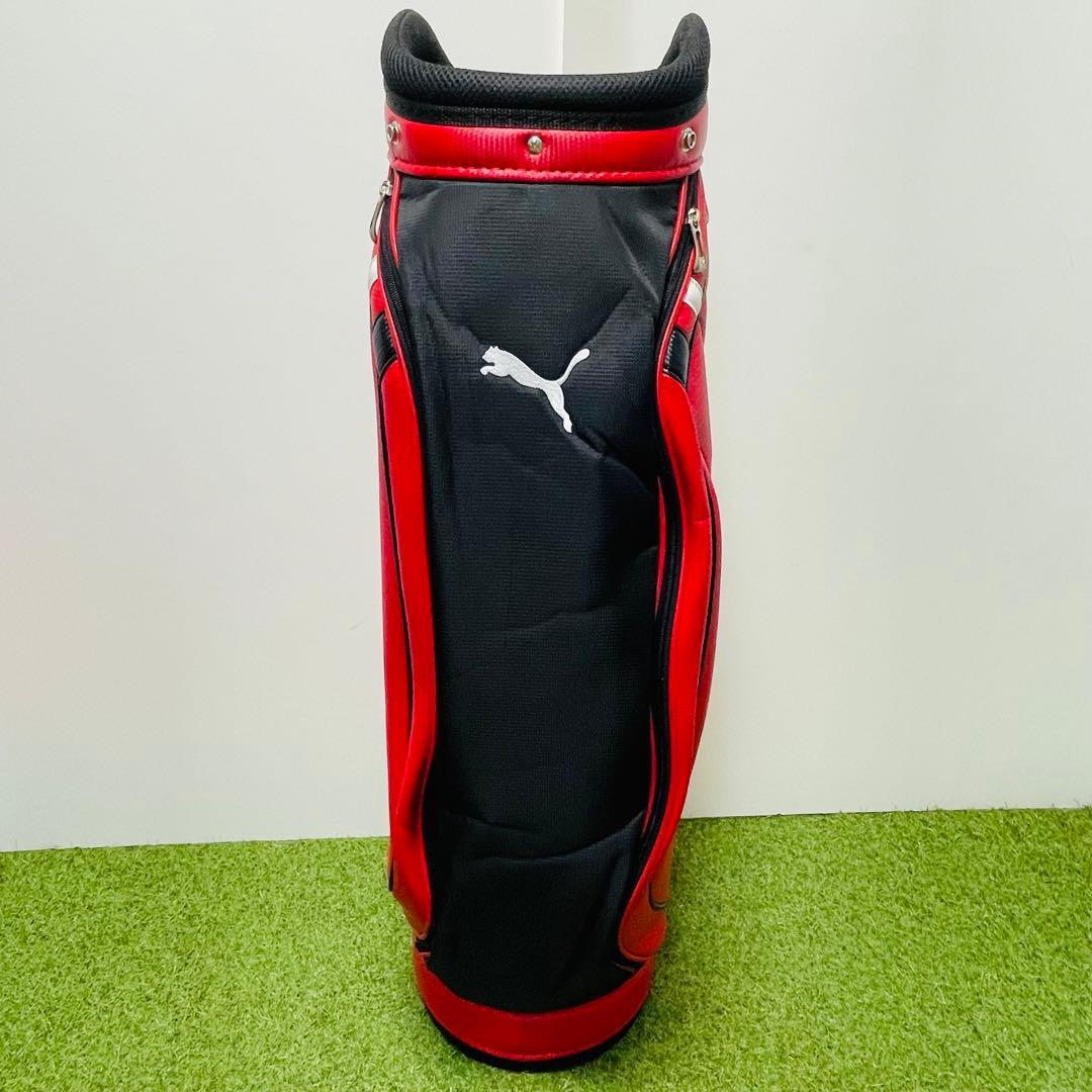 Puma 赤 キャディバッグ ゴルフ プーマ