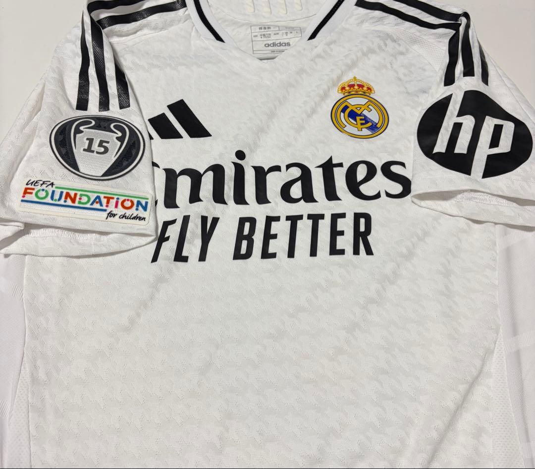 正規品 レアル・マドリード ベリンガム#5 オーセンティック ユニフォーム