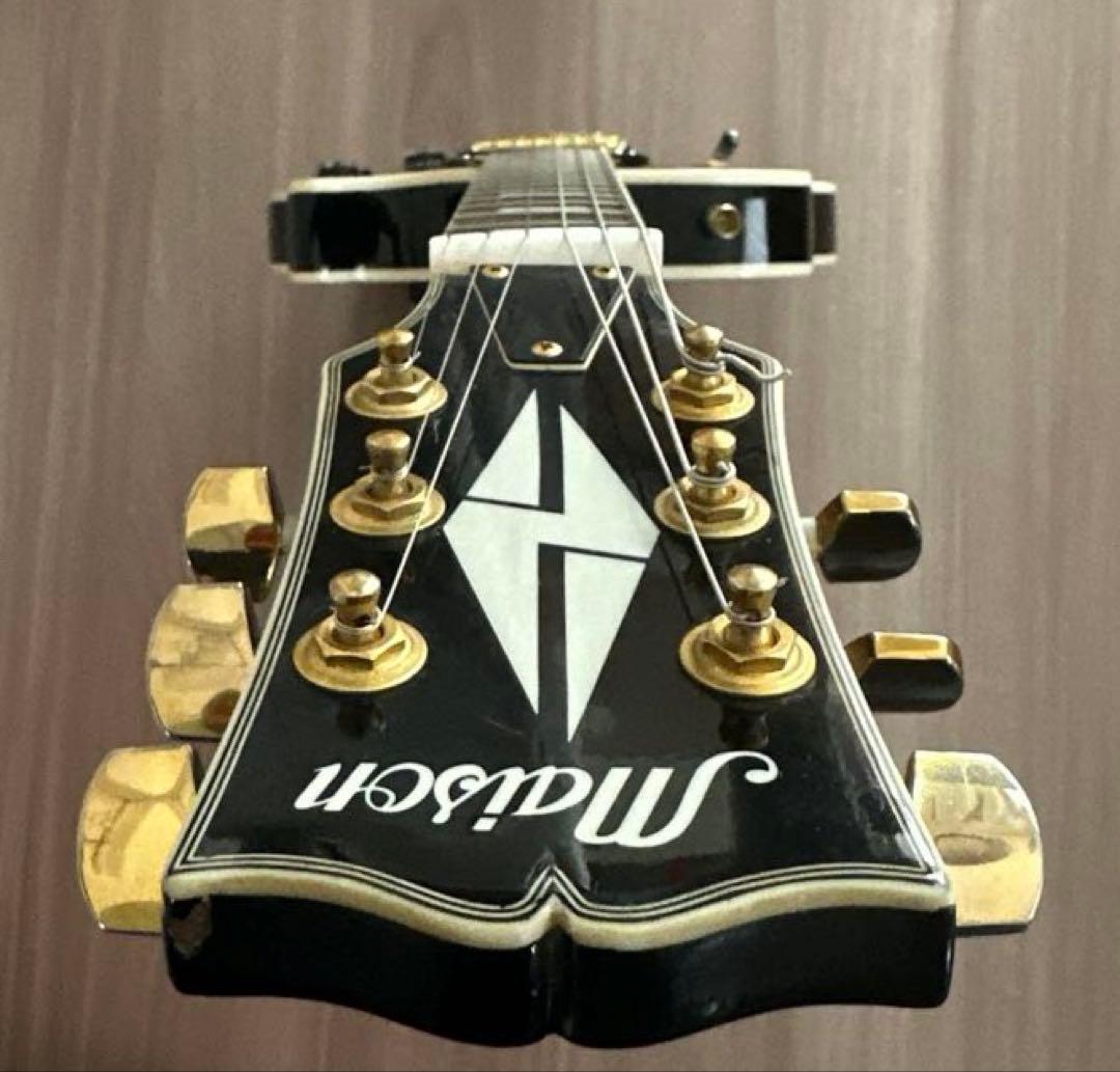 (中古)エレキギター Maison レスポールタイプ ブラック