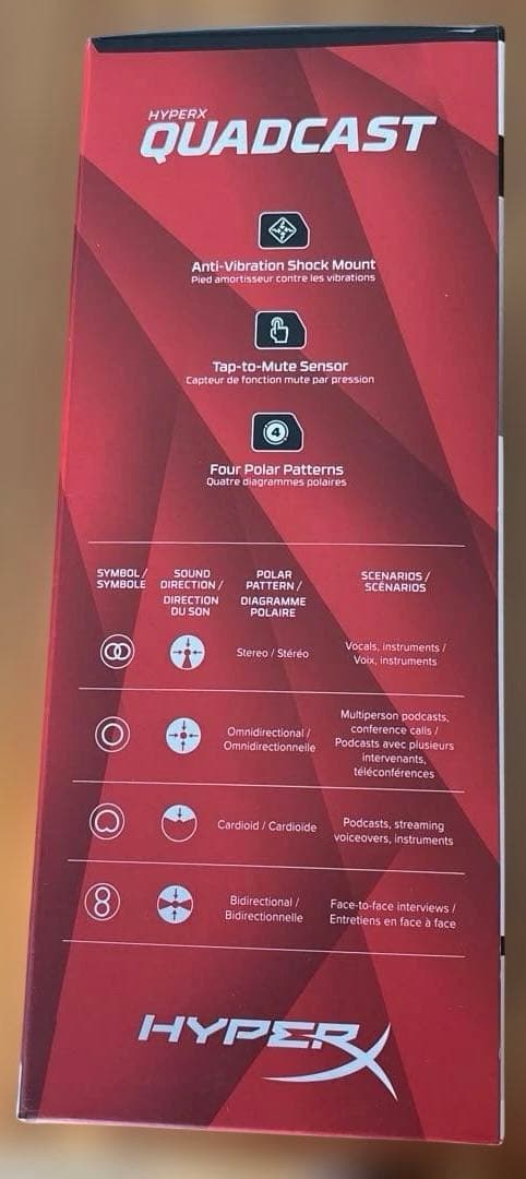 配信機器・PA機器・レコーディング機器 HyperX QuadCast