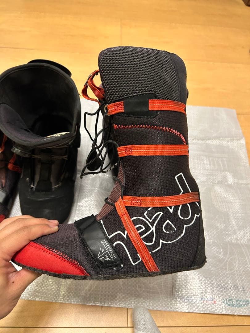 【ハイエンド】HEAD FOUR BOAスノーボードブーツ25.0cmダブルボア