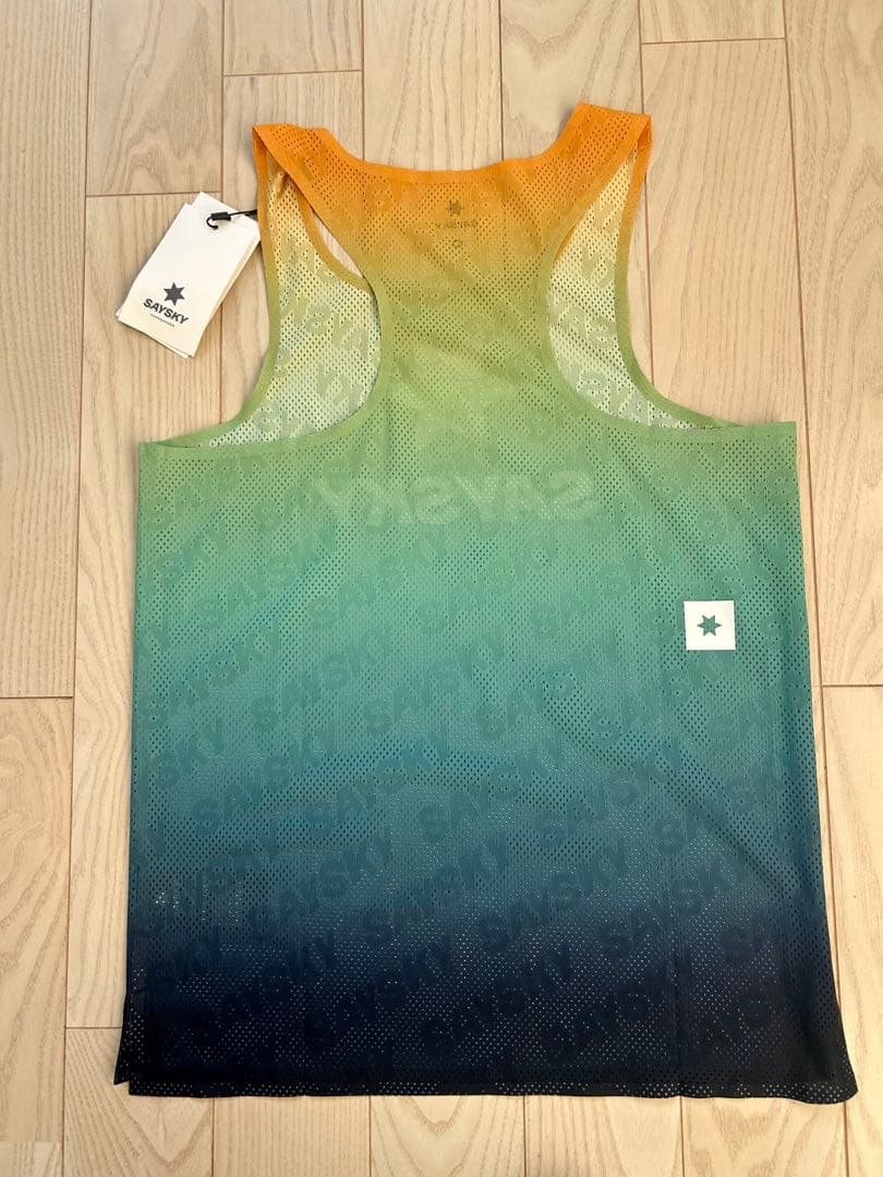 ウォーキング・ランニングウェア SAYSKY Drip Dye Flow Air Singlet XS