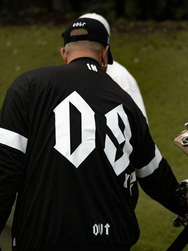 XL 24AW キャプテンズヘルム ゴルフ ダブルメッシュ 長袖 Tシャツ 黒