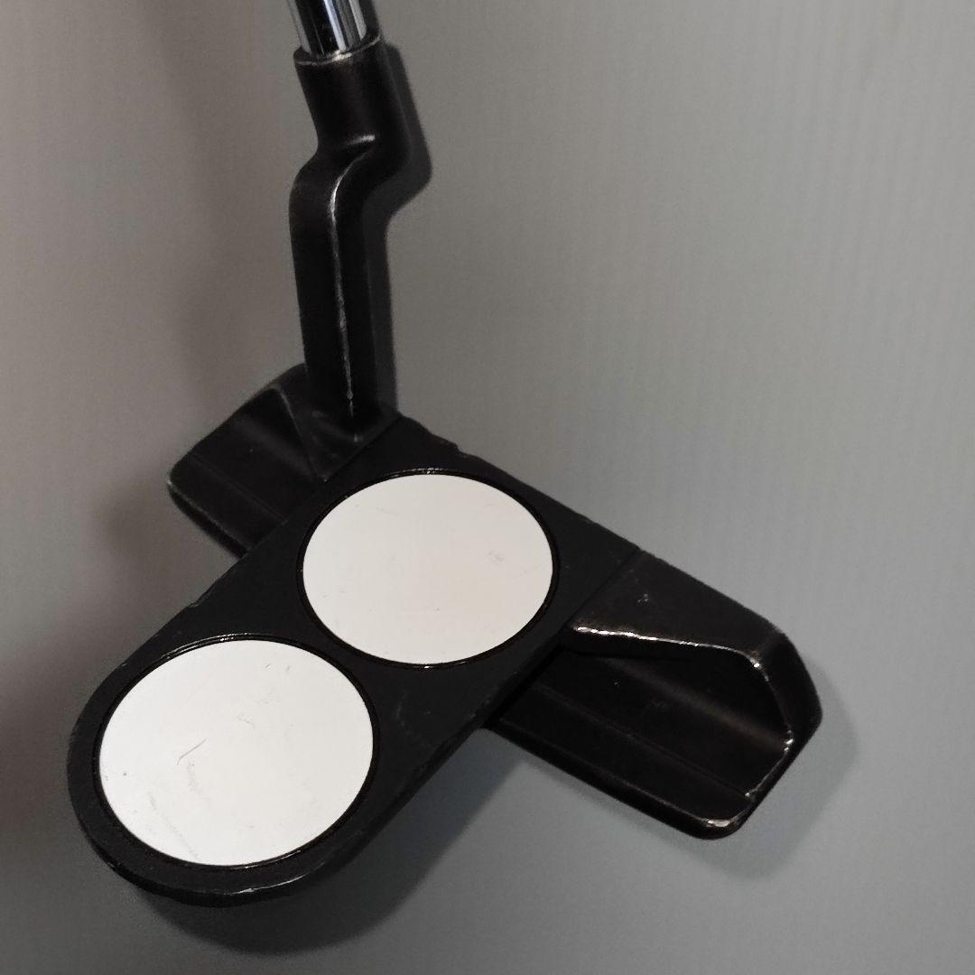 オデッセイ O-works 2BALL BLADE 33インチ パター カバー付