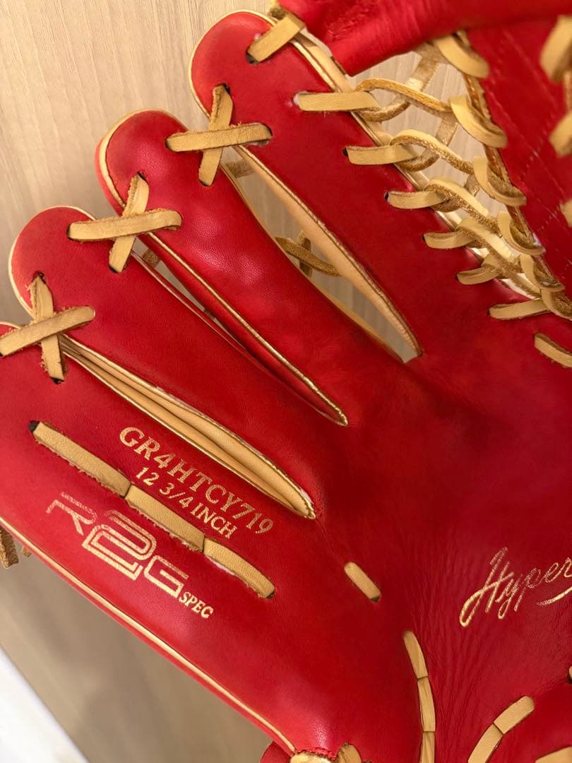 Rawlings 軟式グローブ A2000 レッド/ベージュ　左利き