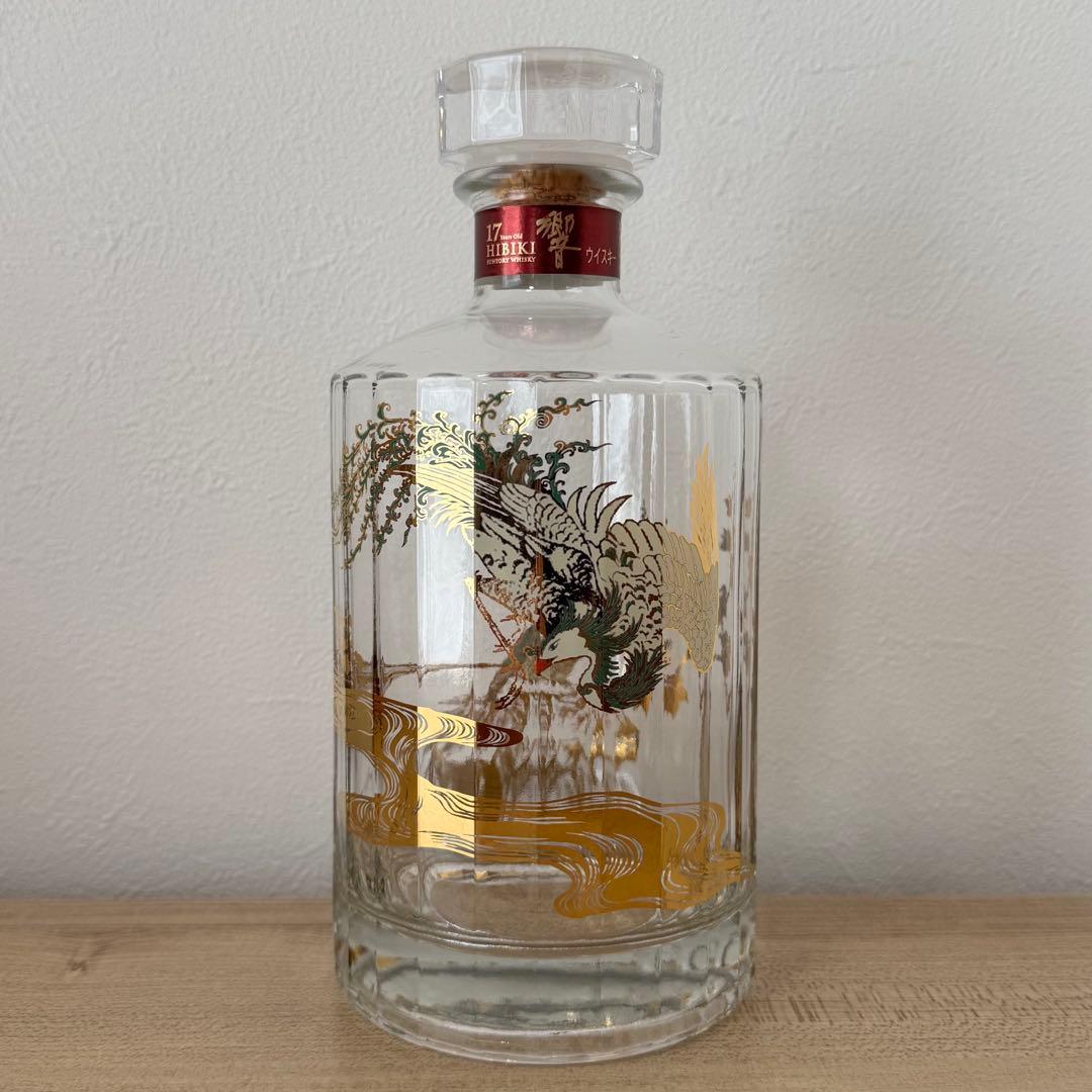 響17年 意匠ボトル 鳳凰 空瓶×1本