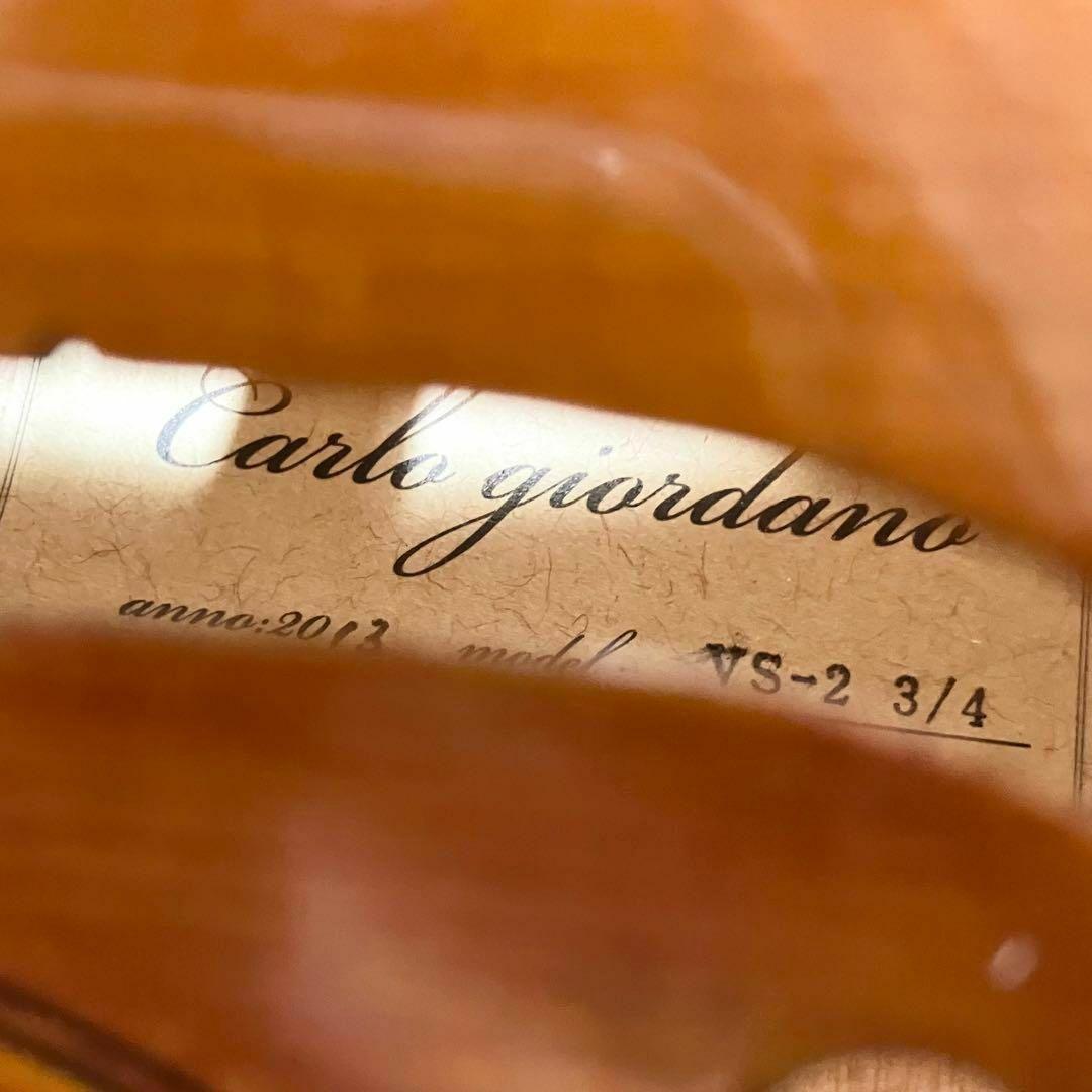 カルロジョルダーノ アウトフィット バイオリン VS-2 3/4 ケース付