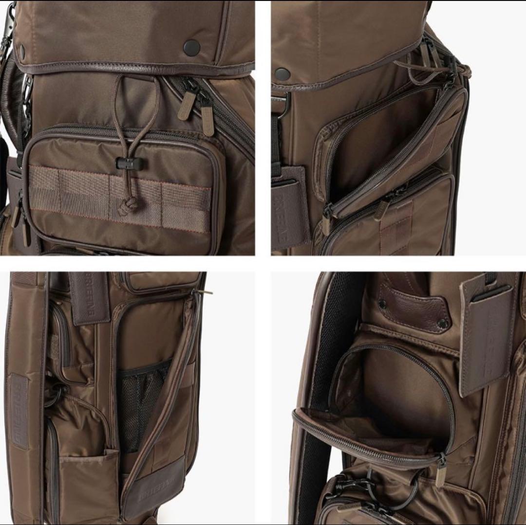 ブリーフィング ゴルフ CR-6 キャディバッグ BRG253D41 ブラウン