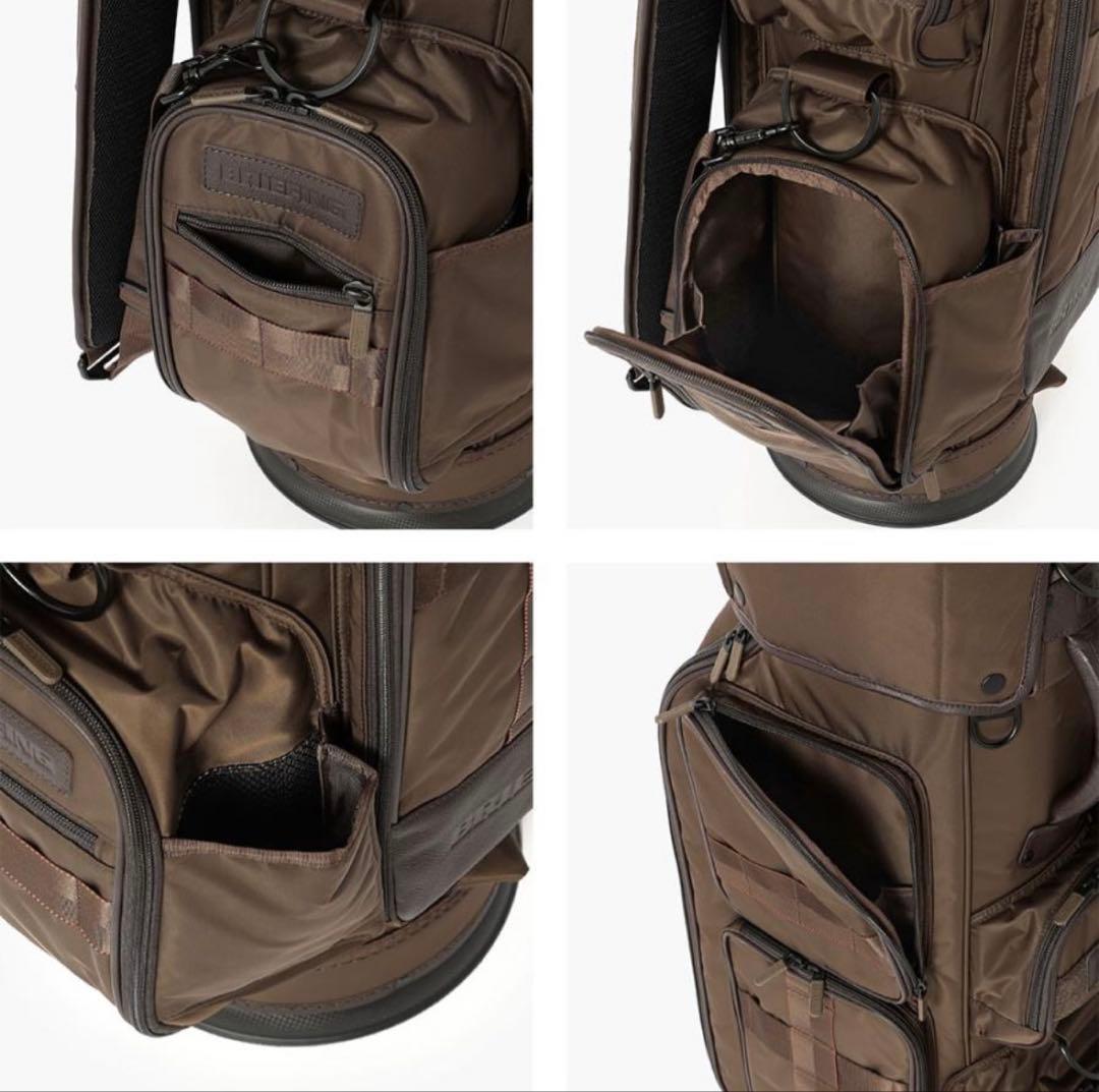 ブリーフィング ゴルフ CR-6 キャディバッグ BRG253D41 ブラウン