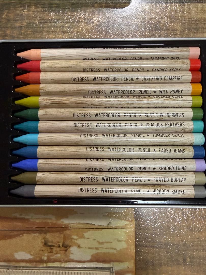Distress Watercolor Pencils 12本セット× 3セット