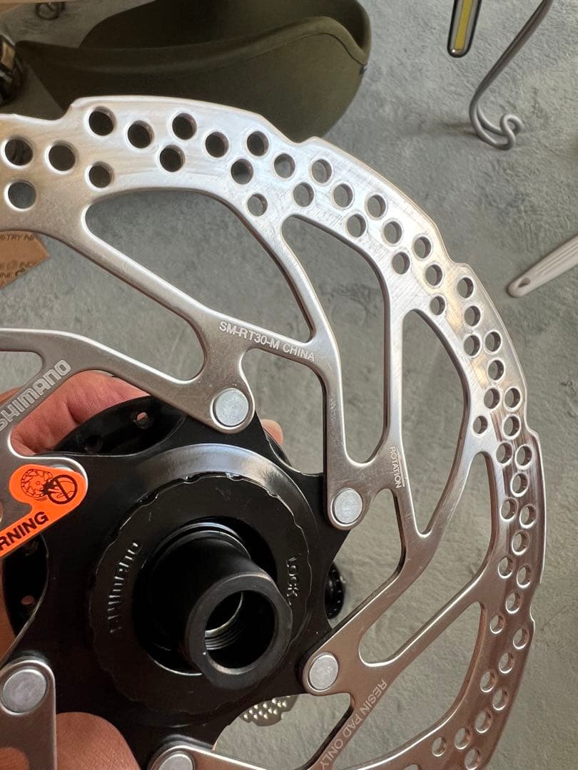 シマノ　前後ハブセット　マイクロスプライン