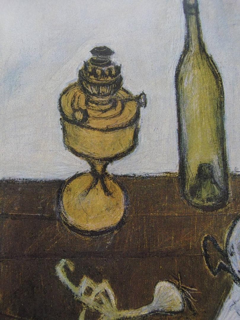 ベルナール・ビュッフェ、「La lampe a petrole」、人気作品