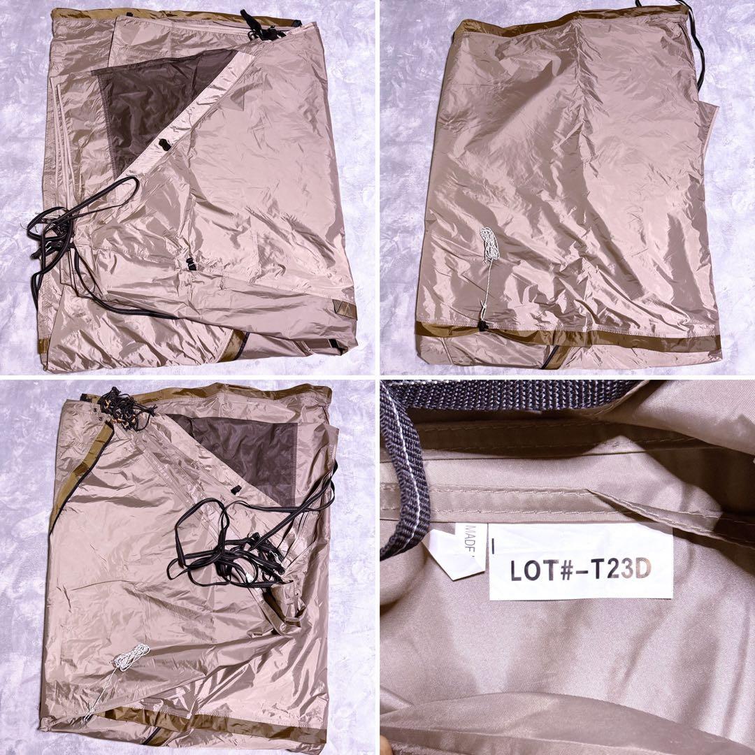 超美品【使用回数1回】スノーピーク ランドネストドームM マットシートセット