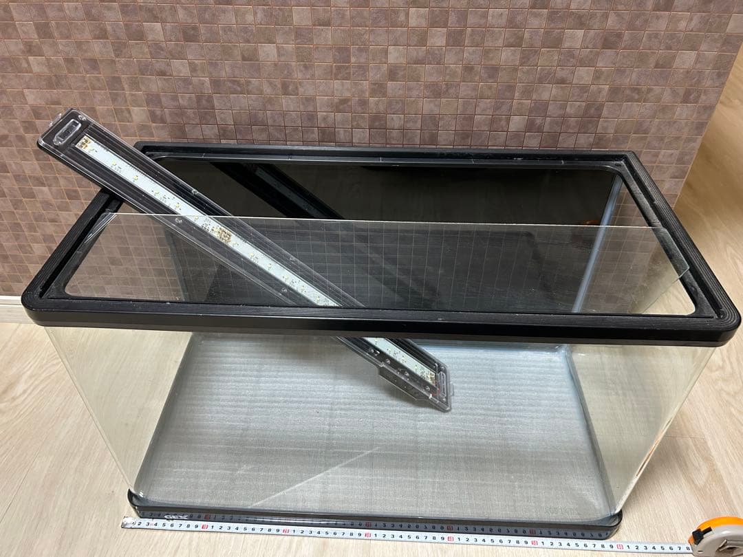 GEX ガラス水槽 60cm フィルター付き