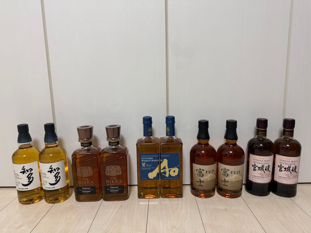 新品 ウイスキーセット 700ml x 10本 大変お得な価格