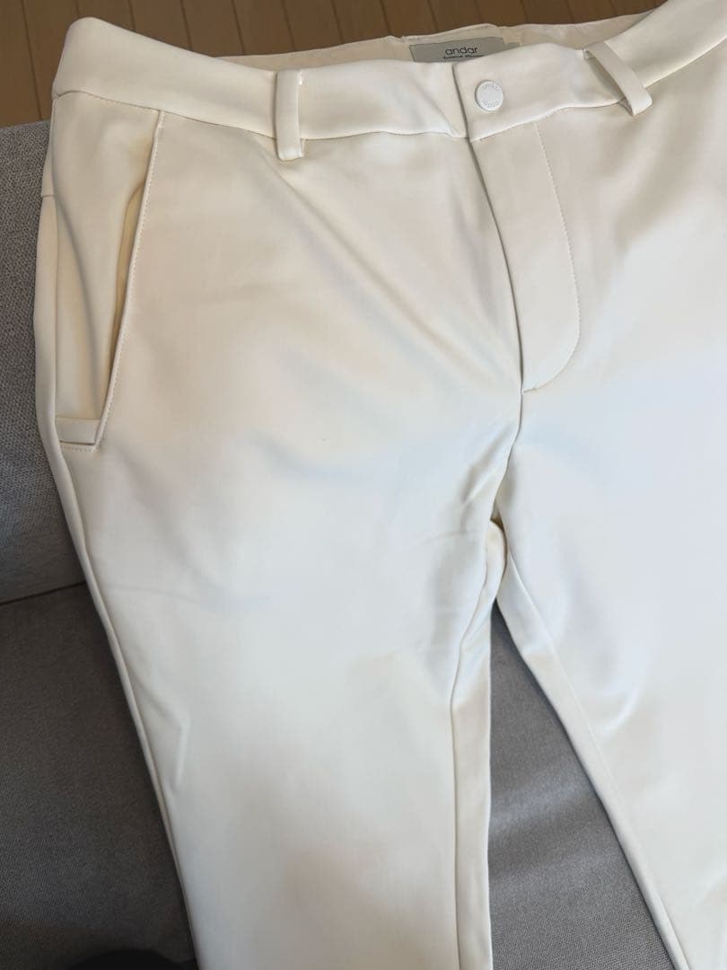 韓国人気　Andar ライト裏起毛 スラックス ゴルフVer 男女着用可