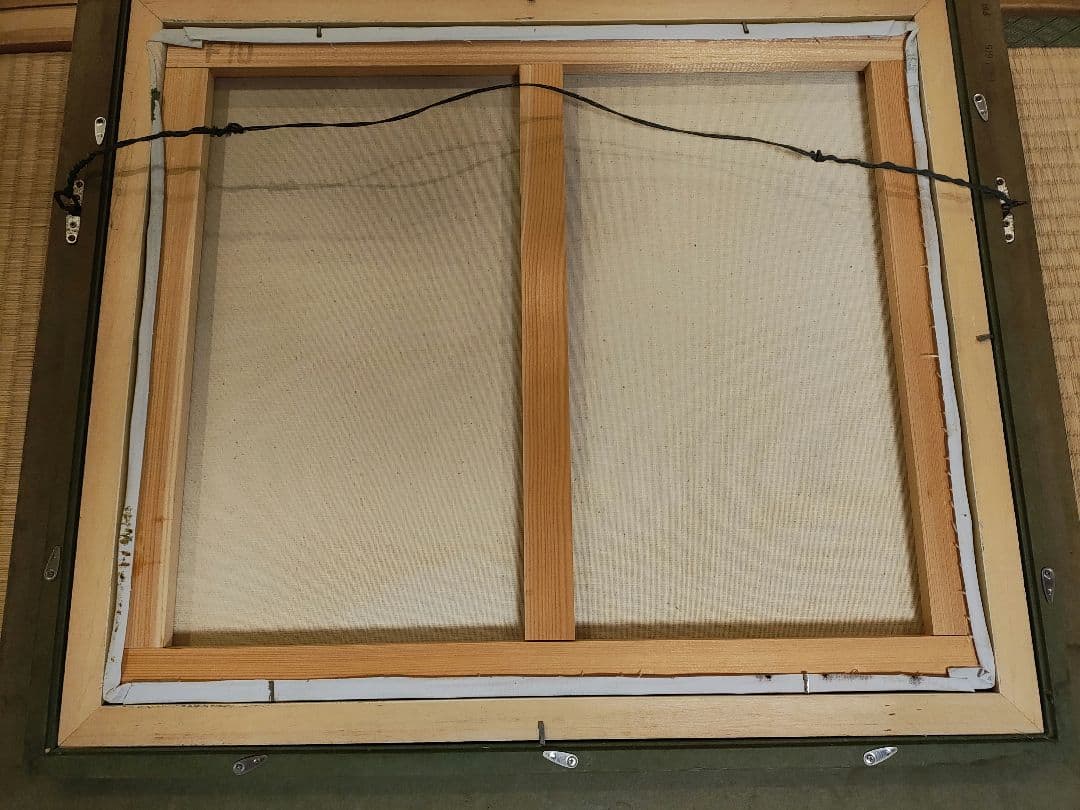 絵画　アルプスの風景画