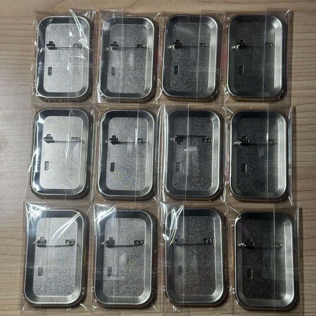 鬼滅の刃　まるかくカンバッジ　第三弾　全12種類　まとめ