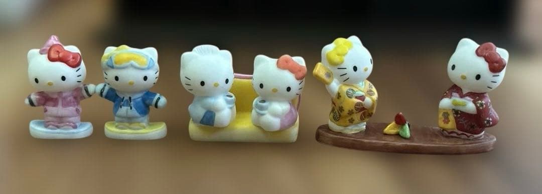 【値下げ】ハローキティ　陶器　置物