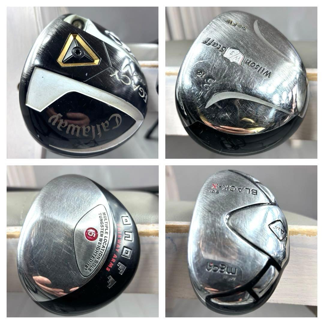 本格派 メンズゴルフクラブ 11本 フルセット パーリーゲイツ　キャディバッグ