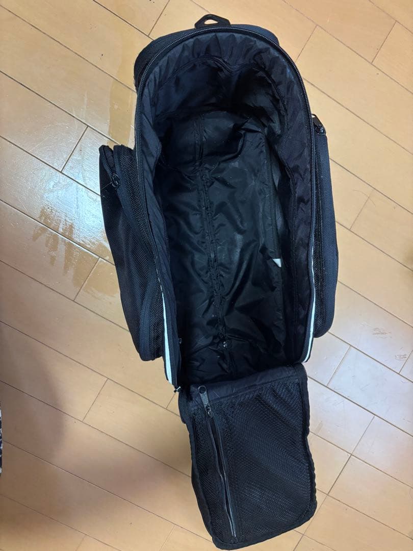 ibera リアキャリア、コミューターバックセット　自転車用　通勤通学