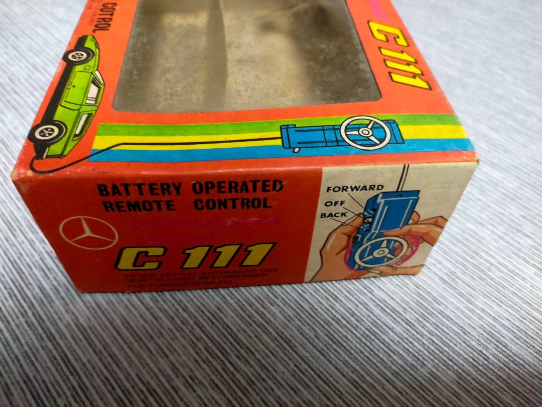 メルセデスベンツ C111 リモコンカー ブリキ