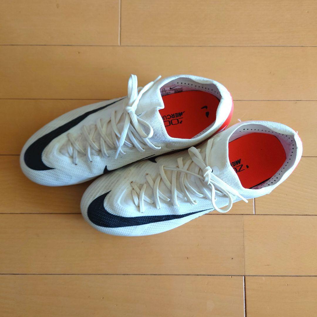 Nike Mercurial サッカーシューズ ホワイト/ブラック/レッド