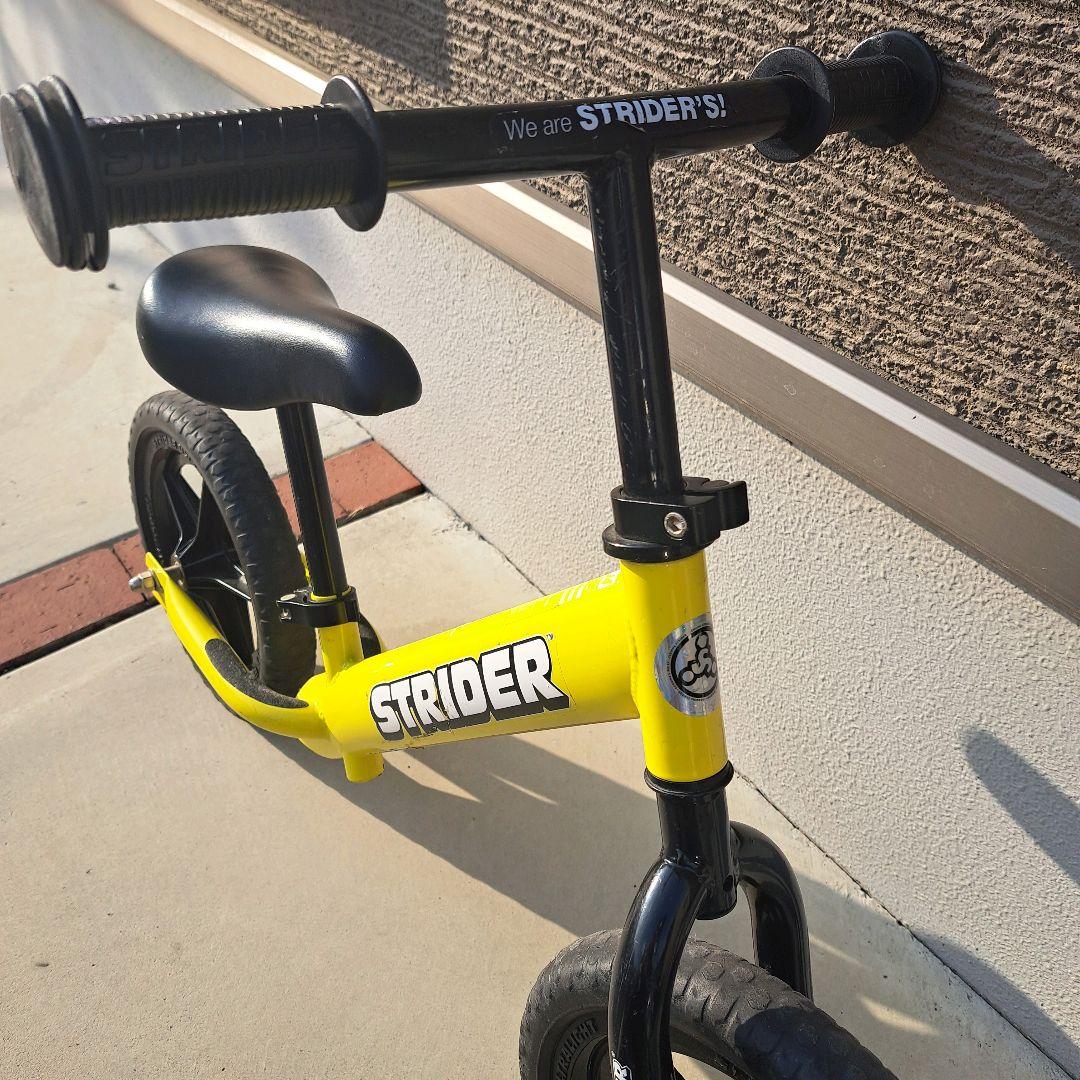 【極美品】STRIDER 12 SPORT ストライダー イエロー 日本正規品