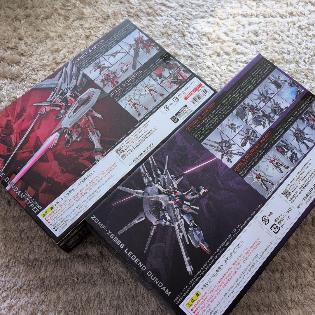 メタルロボット魂 レジェンドガンダム インフィニットジャスティスガンダム弐式