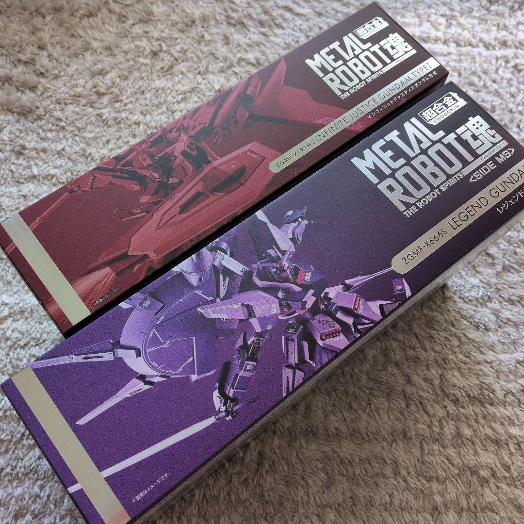 メタルロボット魂 レジェンドガンダム インフィニットジャスティスガンダム弐式