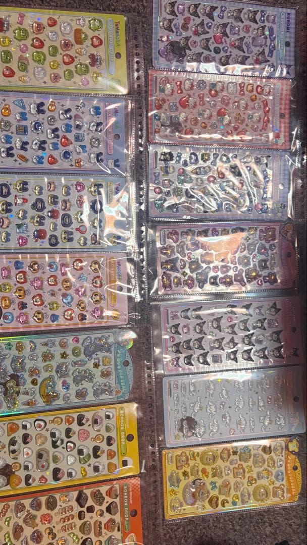 ボンボンドロップシール、シール帳約100点以上まとめ売り