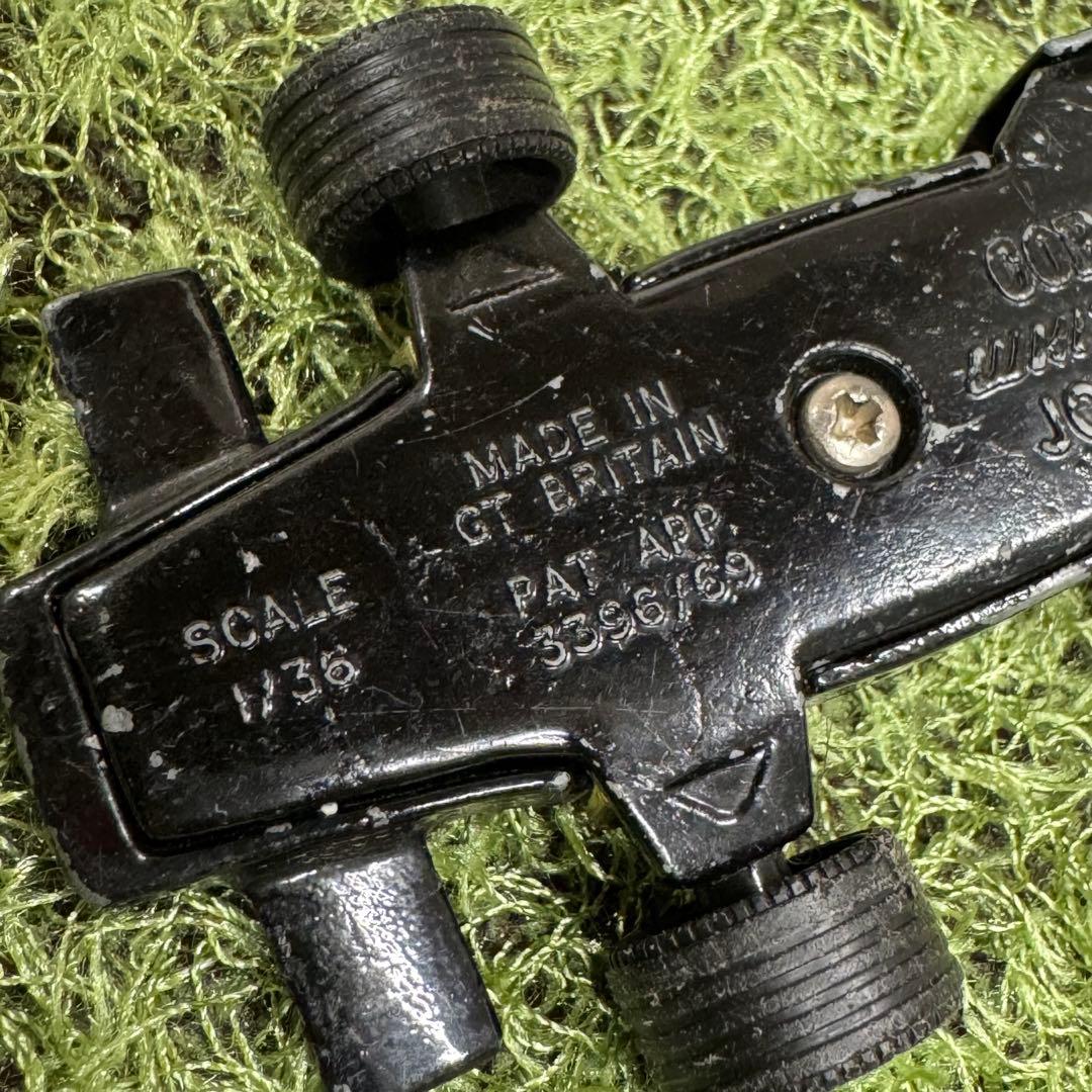 F1 JPS 1/18と1/36 2台セット コーギー社 イギリス製