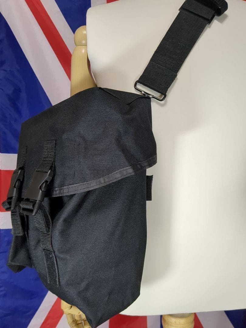 ガスマスク用タクティカルバッグ ブラック 新品