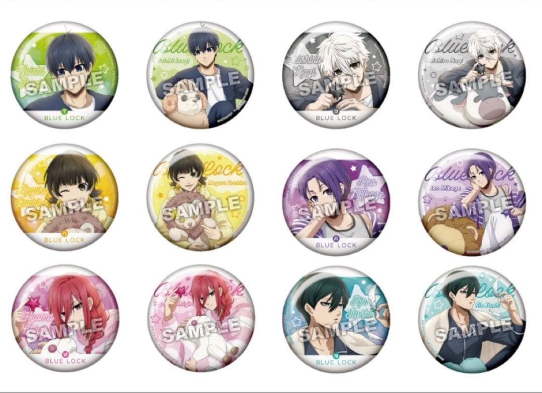 ブルーロック　星座　缶バッジ　御影玲王　B 100個