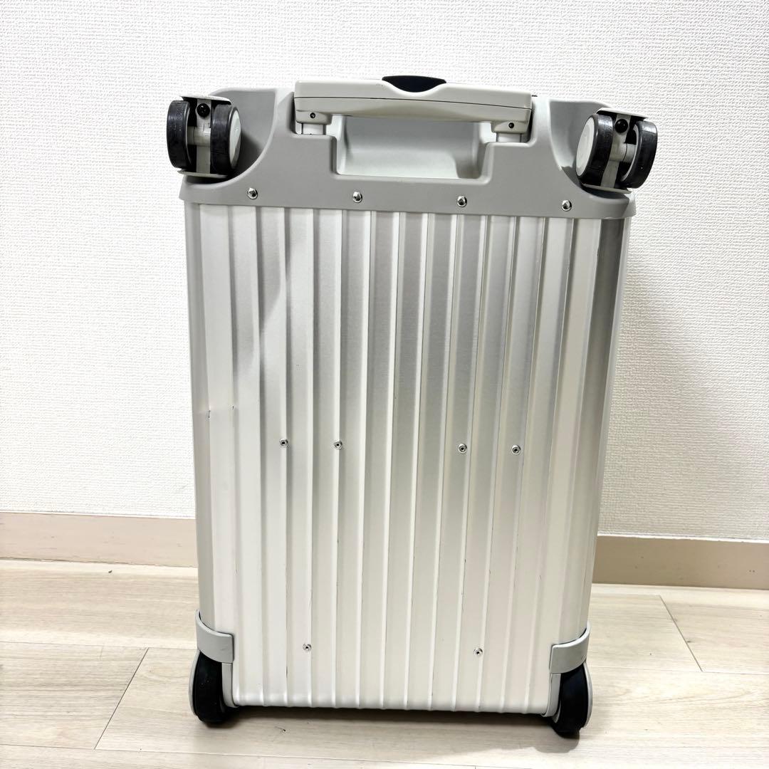【廃盤希少品】RIMOWA × PORSCHE アルミスーツケース　鍵、ポーチ付