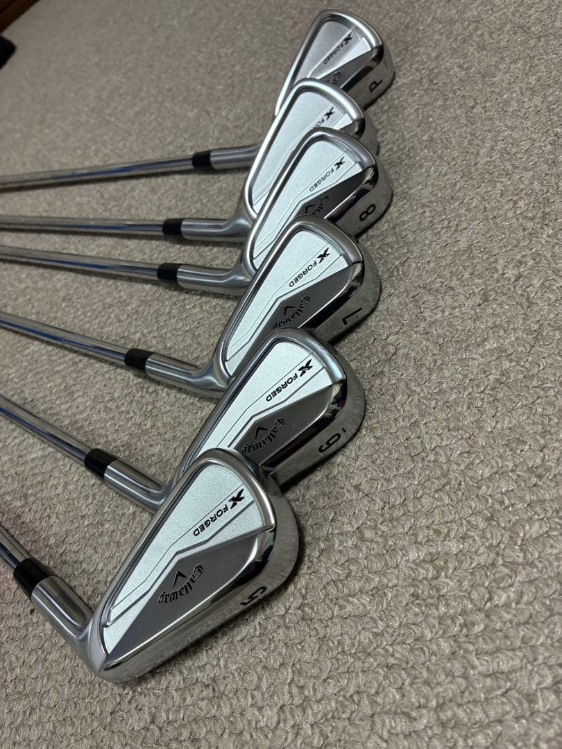 キャロウェイ X フォージド アイアンセット モーダス3 ツアー105