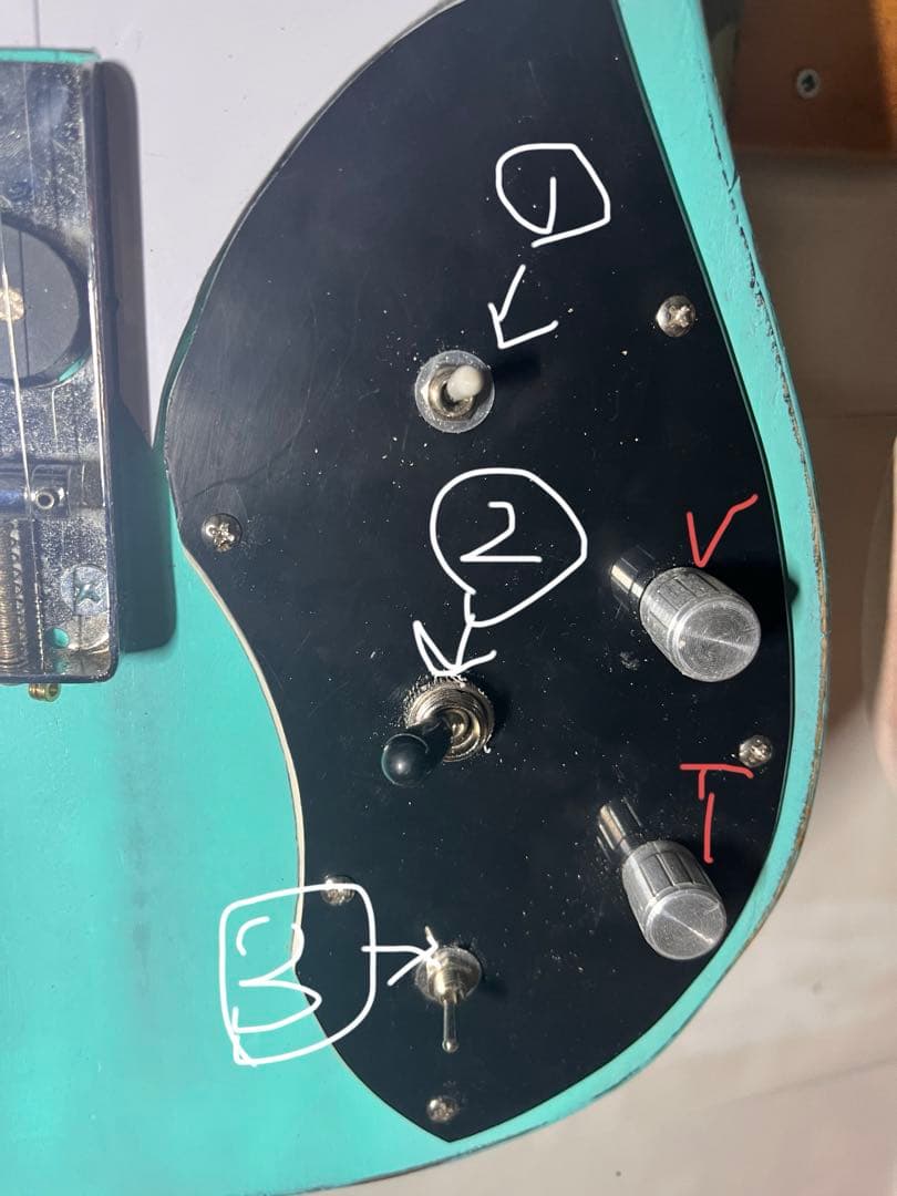 テレキャスター　ストラトキャスター　ハンドメイド　マルチレイヤーレリック