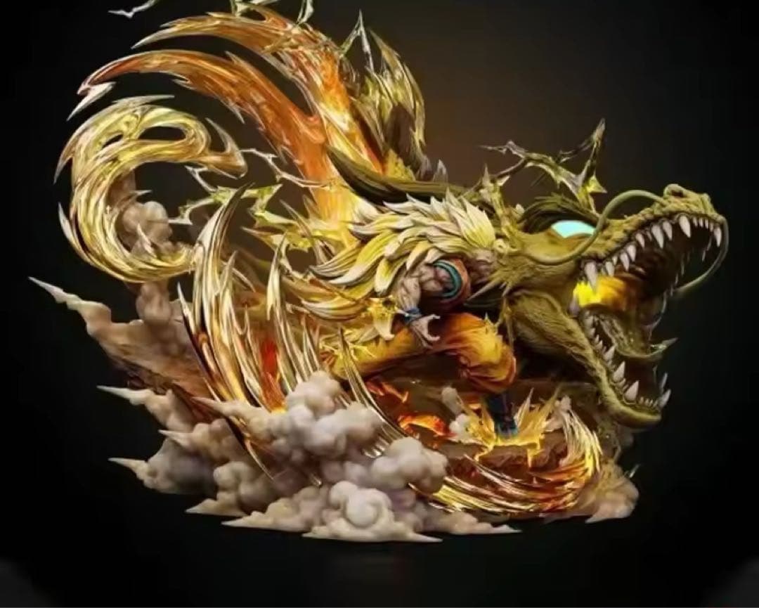 ドラゴンボール 龍拳 孫悟空 フィギュア ガレージキット