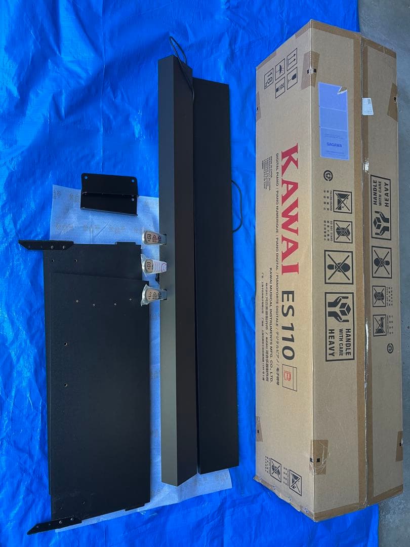 KAWAI ES110B 電子ピアノ 88鍵盤 2021年製　スタンド付き