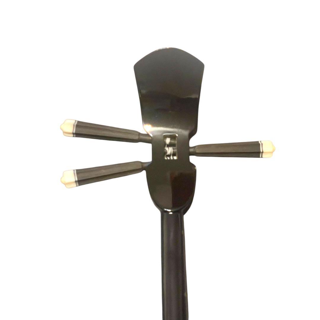 美品 沖縄 琉球 三線 本蛇皮 蛇革 ヘビ 初心者 入門 ハードケース付き